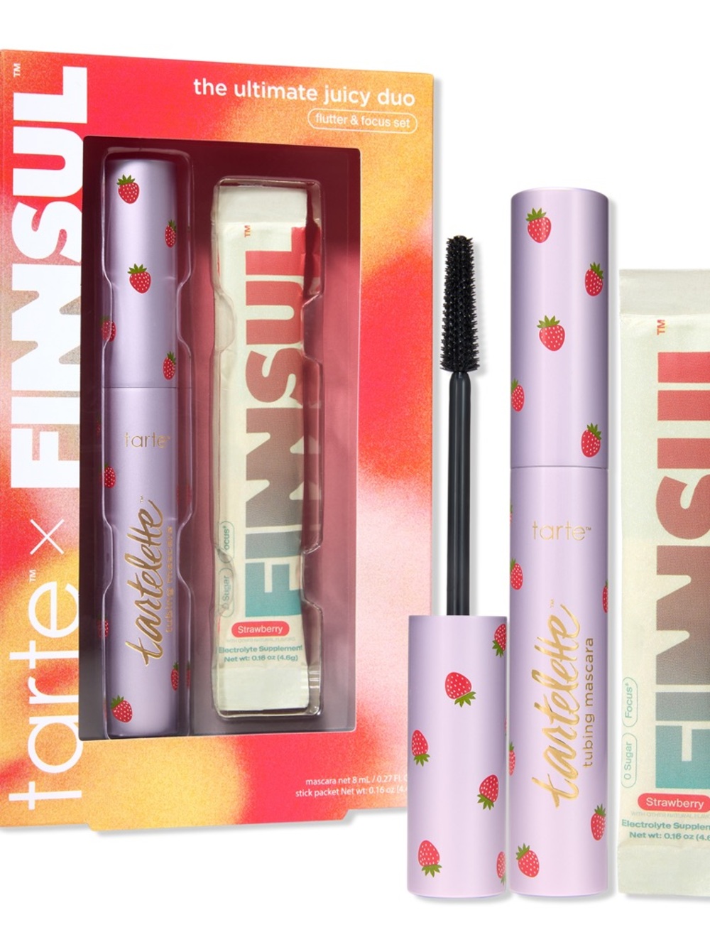 Tarte x Finsul ultimate juicy duo mascara set